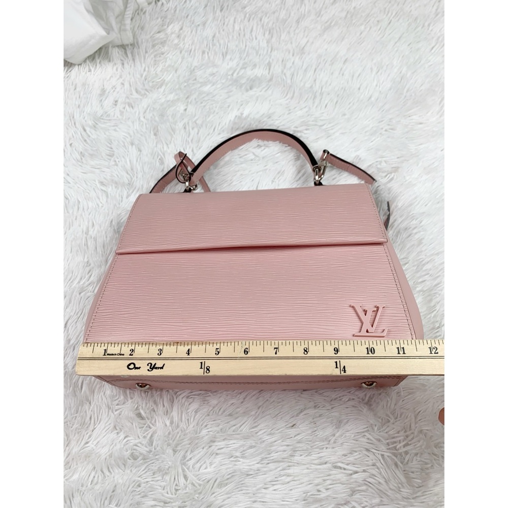 Louis Vuitton Cluny MM Epi Leather Top Handle shoulder Bag Pink Rose Bellarine - Picture 11 of 16